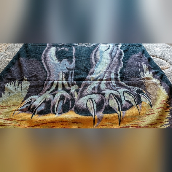 Rare Vintage Black Panther Towel World Beach/ Towel - Picture 4 of 5